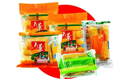甜玉米，水果玉米包裝袋
